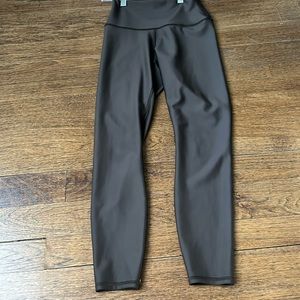 All airlift leggings.  7/8. Cocoa brown.  Size XS